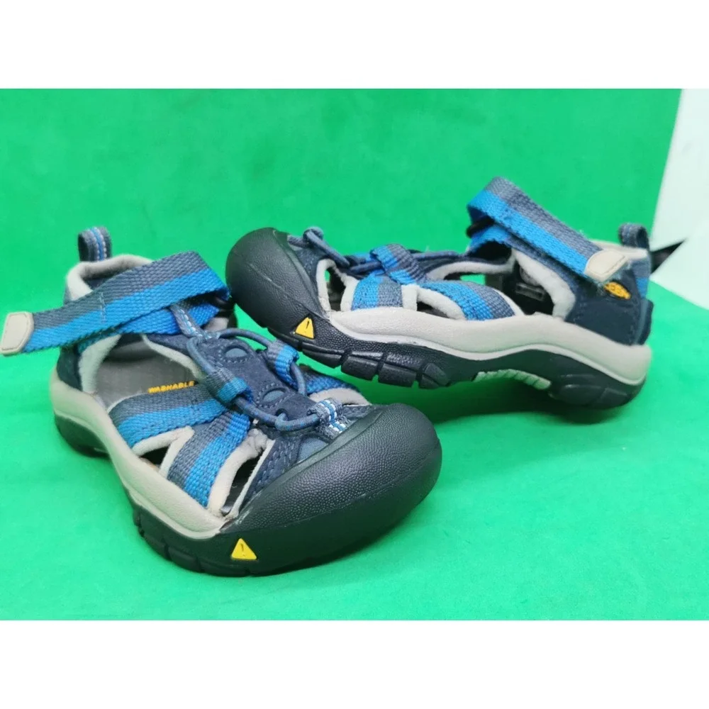 Keen Venice H2 Navy Blue Athletic Trail Comfort Sandals Kids Size 8 Kids GUC